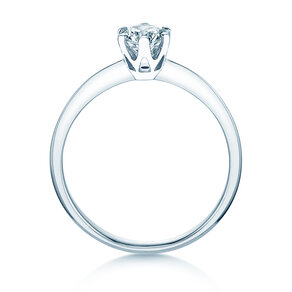 Verlovingsring The One in zilver