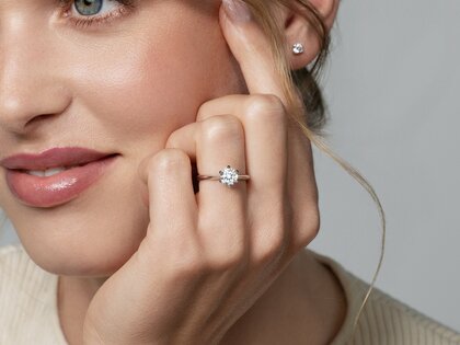 Verlovingsring The One in 9K geelgoud met diamant 1,50ct G/SI