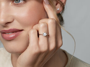 Verlovingsring The One in 9K geelgoud met diamant 1,50ct G/SI