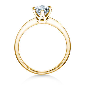Verlovingsring The One in 9K geelgoud met Lab-grown diamant 1,50ct E/VS