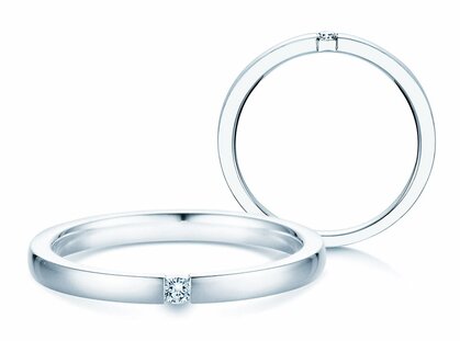 Verlovingsring Infinity in zilver