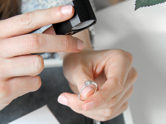 Verlovingsring Touch in zilver