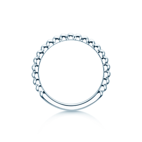 Verlovingsring Beads in zilver 925/- gepolijst