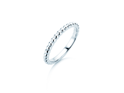 Verlovingsring Beads in zilver 925/- gepolijst