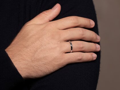 Model Classic 3mm in zilver 925/- gepolijst