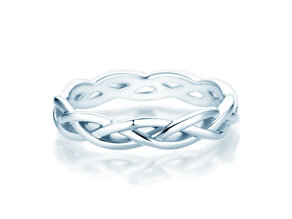 Verlovingsring Curve in zilver 925/- gepolijst