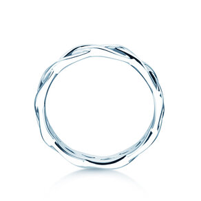 Verlovingsring Curve in zilver 925/- gepolijst