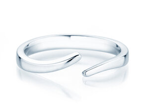 Verlovingsring Flow in zilver 925/- gepolijst
