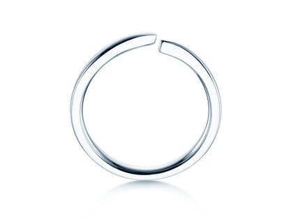 Verlovingsring Flow in zilver 925/- gepolijst
