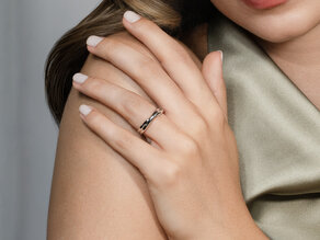 Verlovingsring Forever Us in zilver 925/- gepolijst