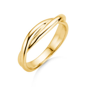 Verlovingsring Forever Us in 14K geelgoud gepolijst