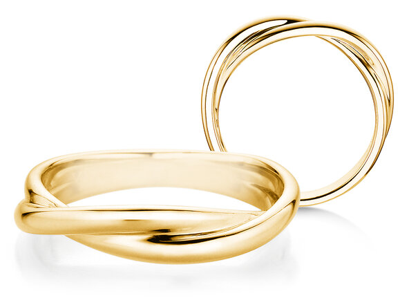 Verlovingsring Forever Us in 14K geelgoud gepolijst