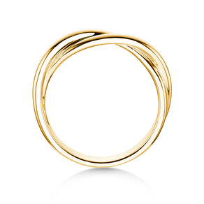 Verlovingsring Forever Us in 14K geelgoud gepolijst