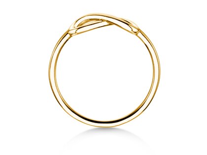 Verlovingsring Infinity Air in 14K geelgoud gepolijst