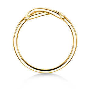 Verlovingsring Infinity Air in 14K geelgoud gepolijst