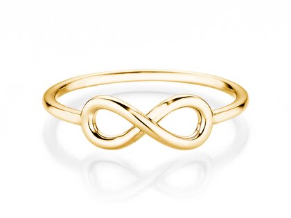 Verlovingsring Infinity Air in 14K geelgoud gepolijst