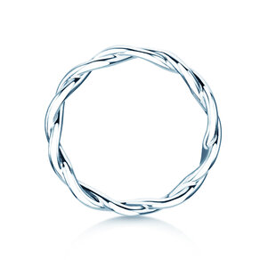 Verlovingsring Infinity Curve in zilver 925/- gepolijst