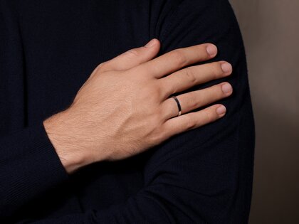 Model Infinity 3mm in zilver 925/- mat