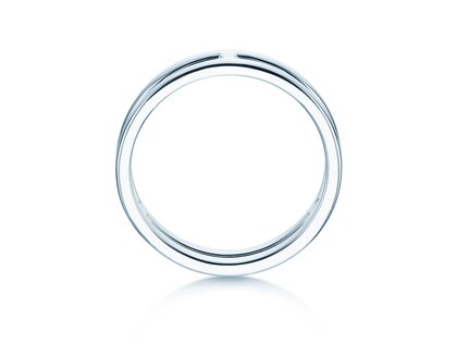 Verlovingsring Link in zilver 925/- gepolijst