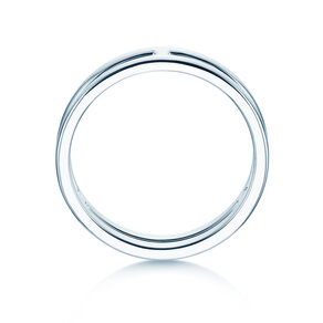 Verlovingsring Link in zilver 925/- gepolijst