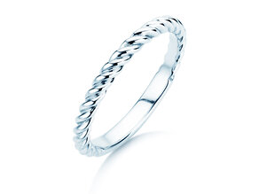 Verlovingsring Loop in zilver 925/- gepolijst