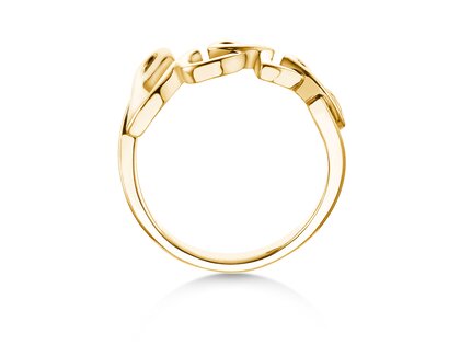 Ring Love Clean in 14K geelgoud gepolijst