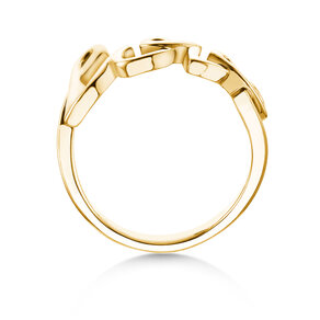 Ring Love Clean in 14K geelgoud gepolijst