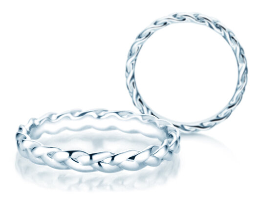 Verlovingsring Pony in zilver 925/- gepolijst