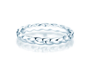 Verlovingsring Pony in zilver 925/- gepolijst