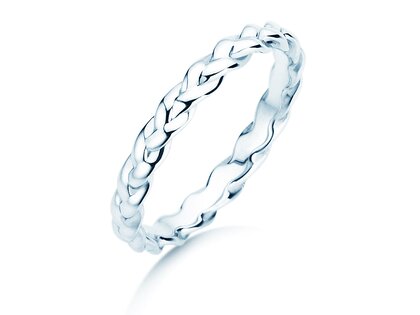 Verlovingsring Pony in zilver 925/- gepolijst