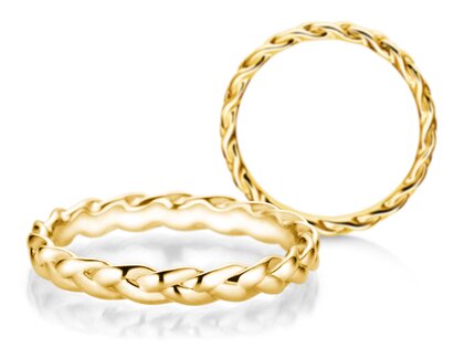 Verlovingsring Pony in 14K geelgoud gepolijst
