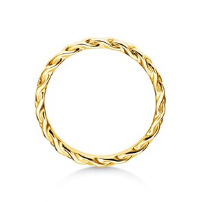 Verlovingsring Pony in 14K geelgoud gepolijst