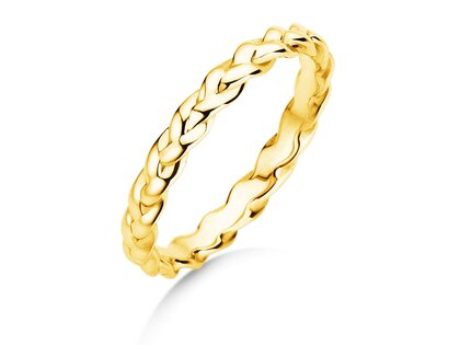 Verlovingsring Pony in 14K geelgoud gepolijst