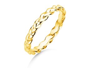 Verlovingsring Pony in 14K geelgoud gepolijst