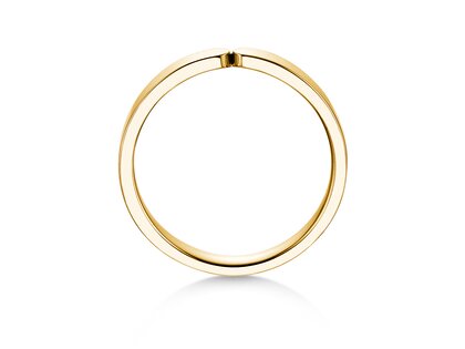Verlovingsring Serenity in 14K geelgoud gepolijst