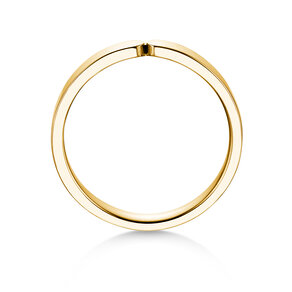 Verlovingsring Serenity in 14K geelgoud gepolijst