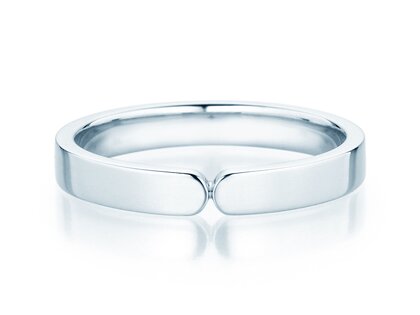 Verlovingsring Serenity in zilver 925/- gepolijst