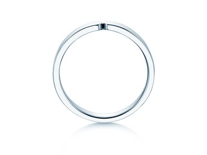 Verlovingsring Serenity in zilver 925/- gepolijst