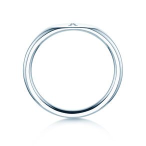 Ring Signet in zilver 925/- gepolijst