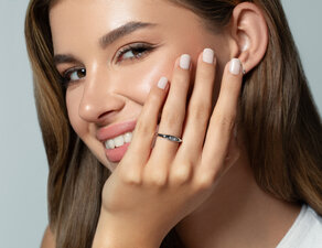 Ring Signet in zilver 925/- gepolijst