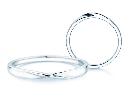 Herenring Spin 2mm in zilver 925/- gepolijst