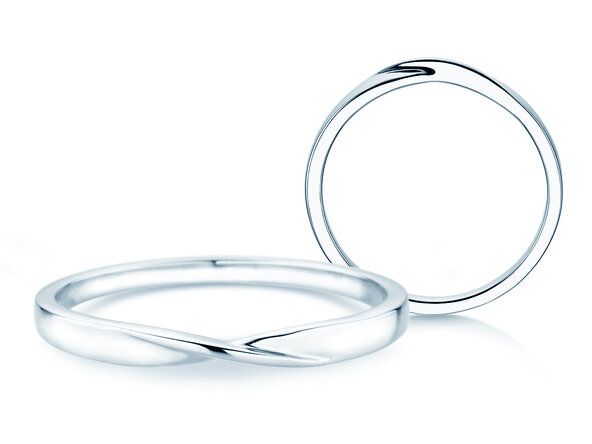 Herenring Spin 2mm in zilver 925/- gepolijst