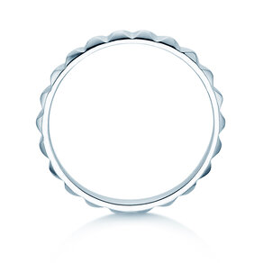 Verlovingsring Trinity in 14K witgoud gepolijst