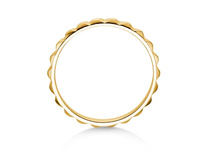 Verlovingsring Trinity in 14K geelgoud gepolijst